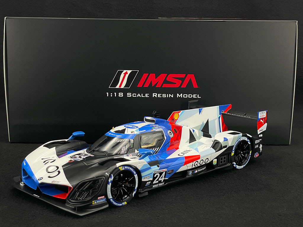BMW M Hybrid V8 GTP n° 24 24h Daytona 2023 1/18 Top Speed TS0496  