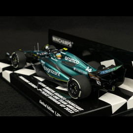 Fernando Alonso Aston Martin AMR23 n° 14 2023 3rd Bahrain F1 Grand Prix 1/43 Minichamps 417230114