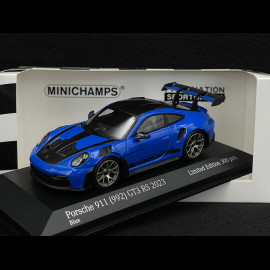 Porsche 911 GT3 RS Type 992 Weissach Package 2023 Shark Blue 1/43 Minichamps 413062110