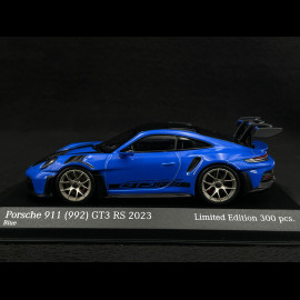 Porsche 911 GT3 RS Type 992 Weissach Package 2023 Shark Blue 1/43 Minichamps 413062110