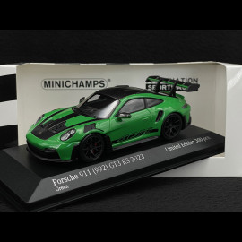 Porsche 911 GT3 RS Type 992 Weissach Package 2023 Python Green 1/43 Minichamps 413062112