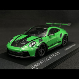 Porsche 911 GT3 RS Type 992 Weissach Package 2023 Pythongrün 1/43 Minichamps 413062112