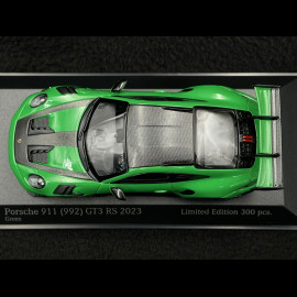 Porsche 911 GT3 RS Type 992 Weissach Package 2023 Pythongrün 1/43 Minichamps 413062112