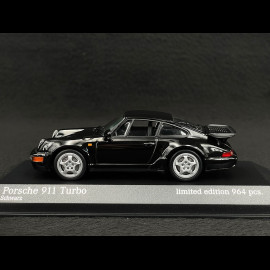 Porsche 911 Turbo Type 964 1990 Bad Boys II Black 1/43 Minichamps 943069106