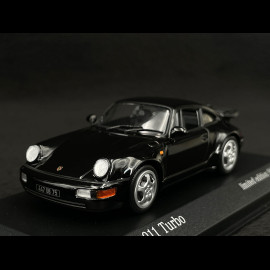 Porsche 911 Turbo Type 964 1990 Bad Boys II Black 1/43 Minichamps 943069106