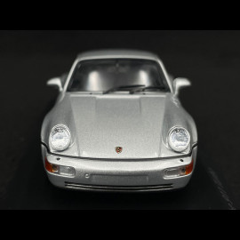 Porsche 911 Turbo Type 964 1990 Silber Metallic 1/43 Minichamps 943069104