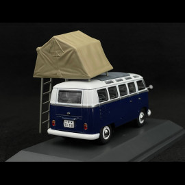 Volkswagen Bulli Transporter T1 Bus Camper 1962 Blau / Weiß 1/43 Schuco 450377800