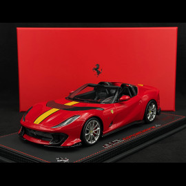 Ferrari 812 Competizione Aperta 2021 Rot Rosso Corsa 1/18 BBR Models P18209C