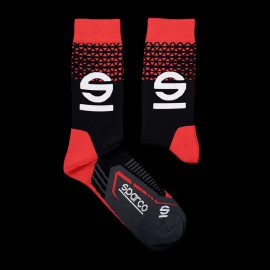 Sparco X-Light Socken Schwarz / Rot - Unisex