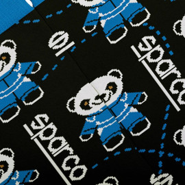 Inspiration Sparco Panda socks Black / Blue - unisex
