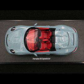 Porsche 911 Speedster Type 991 2019 Meissen Blue 1/18 GT Spirit GT408
