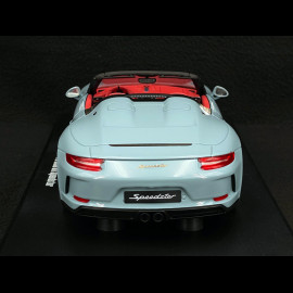 Porsche 911 Speedster Type 991 2019 Meissen Blue 1/18 GT Spirit GT408