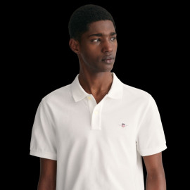 Gant Polo Shield Weiß - Herren 2210-110