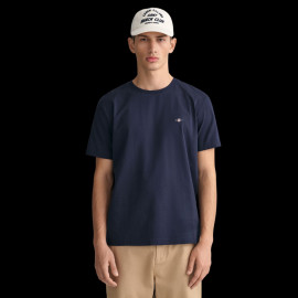 Gant T-Shirt Shield Nachtblau - Herren 2003184-433