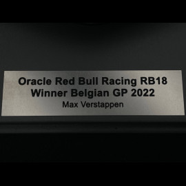 Max Verstappen Red Bull RB18 Nr 1 Sieger 2022 Spa Belgien F1 Grand Prix 1/12 Spark 12S036