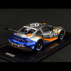 Porsche 911 GT3 Cup 992 Type N° 26 Winner Carrera Cup Great Britain 2022 Kiern Jewiss 1/43 Spark UK018