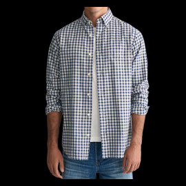 Gant Hemd Oxford blaues Vintage-Karohemd 3240011-418