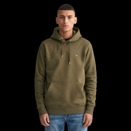 Gant Hoodie Sweatshirt Kaki Green 2007058-301