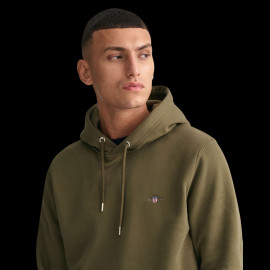 Gant Hoodie Sweatshirt Kaki Green 2007058-301