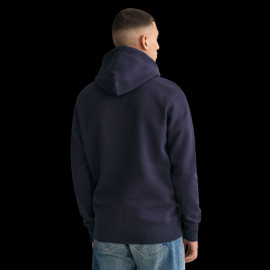 Gant Sweatshirt Hoodie mit Kapuze Marineblau - Herren 2007058-402