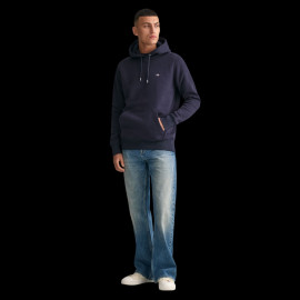 Gant Hoodie Sweatshirt Navy Blue 2007058-402