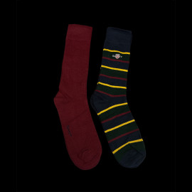 Gant Socken Packung mit 2 Paar Dunkelrot 9960280-374