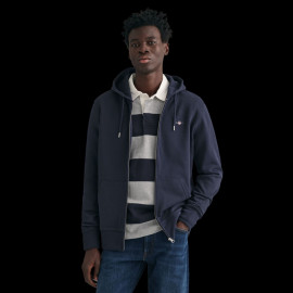 Gant Jacket Hoodie Navy Blue - men 2007059-433