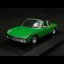 Porsche 914 /4 Volkswagen 1972 Green 1/43 Minichamps 940065664