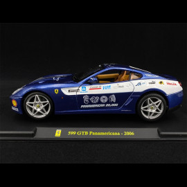 Ferrari 599 GTB Panamerica 2006 Blau 1/24 Bburago