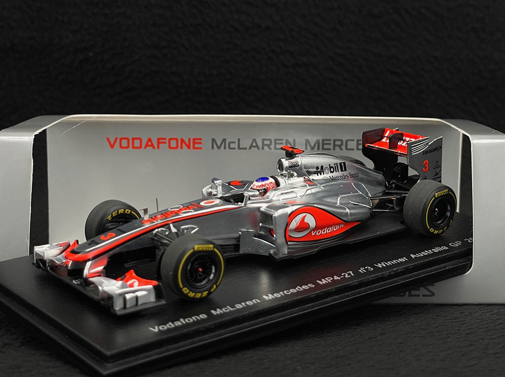 Jenson Button McLaren Mercedes MP4-27 n° 3 Winner GP Australia 2012 F1 1/43  Spark S3044