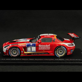 Mercedes-Benz AMG SLS GT3 Nr 1 Platz 2. ADAC 24h Nürburgring 2014 Black Falcon 1/43 Spark SG129