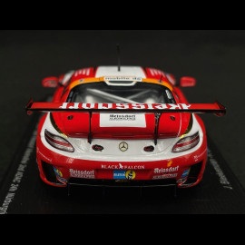 Mercedes-Benz AMG SLS GT3 Nr 1 Platz 2. ADAC 24h Nürburgring 2014 Black Falcon 1/43 Spark SG129