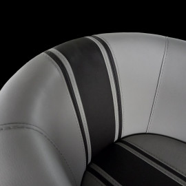 Tub chair Aviator F14 Tomcat Grey / Black