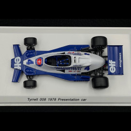 Tyrrell 008 N° 4 1978 F1 season presentation 1/43 Spark R70111