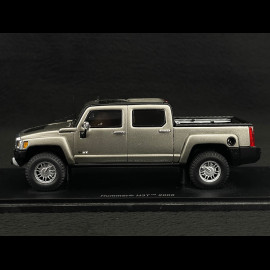 Hummer H3T 2008 Silbergrau 1/43 Spark S0868