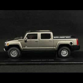 Hummer H3T 2008 Silver grey 1/43 Spark S0868