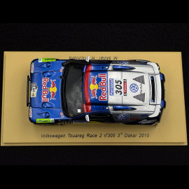 Volkswagen Touareg Race 2  Nr 305 Platz 3. Rallye Dakar 2010 1/43 Spark S0828