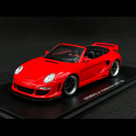 Porsche 911 Gemballa GTR 500 Avalanche Cabriolet 2007 Rot 1/43 Spark S0729