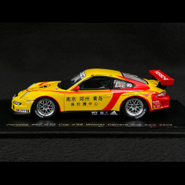 Porsche 997 GT3 Cup Winner Carrera Cup Asia 2009 n° 99 1/43 Spark S2063