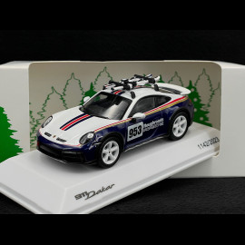 Porsche 911 Dakar type 992 Roughroads 2023 No 153 Rothmans with skis 1/43 Spark WAP0200040RSKI