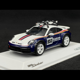 Porsche 911 Dakar type 992 Roughroads 2023 No 153 Rothmans with skis 1/43 Spark WAP0200040RSKI