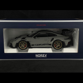 Porsche 911 GT3 RS Type 992 2022 Weissach Package Chalk Grey 1/18 Norev 187355