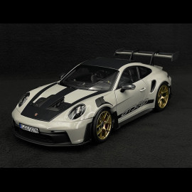 Porsche 911 GT3 RS Type 992 2022 Weissach Package Chalk Grey 1/18 Norev 187355