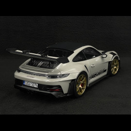Porsche 911 GT3 RS Type 992 2022 Weissach Package Chalk Grey 1/18 Norev 187355
