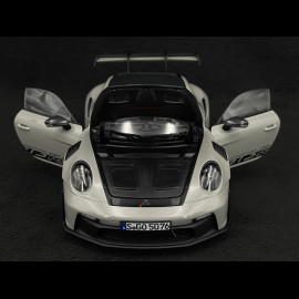 Porsche 911 GT3 RS Type 992 2022 Weissach Package Chalk Grey 1/18 Norev 187355