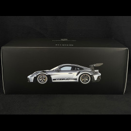Porsche 911 GT3 RS Typ 992 2023 Weissach Package GT Silber Metallic 1/18 Spark WAP0211540P003