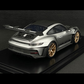 Porsche 911 GT3 RS Typ 992 2023 Weissach Package GT Silber Metallic 1/18 Spark WAP0211540P003