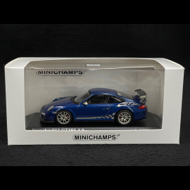 Porsche 911 GT3 RS 3.8 Type 997 mkII 2009 Aqua blue metallic 1/43 Minichamps 403069114