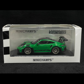 Porsche 911 GT3 RS Type 992 2023 Weissach Pack Python Green 1/43 Minichamps 413062111