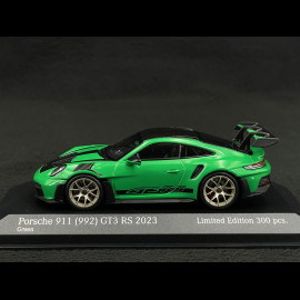 Porsche 911 GT3 RS Type 992 2023 Weissach Pack Python Green 1/43 Minichamps 413062111